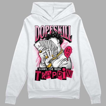 Air Max 90 Valentine's Day DopeSkill Hoodie Sweatshirt Sorry I've Been Trappin Graphic Streetwear - White