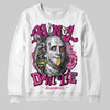 Rick Owens Pink Leather Low Sneakers DopeSkill Sweatshirt Money Don't Lie Graphic Streetwear - White