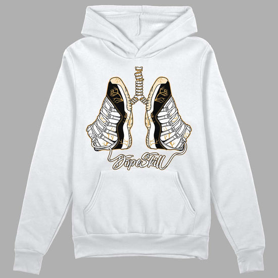 Jordan 11 "Gratitude" DopeSkill Hoodie Sweatshirt Breathe Graphic Streetwear - White