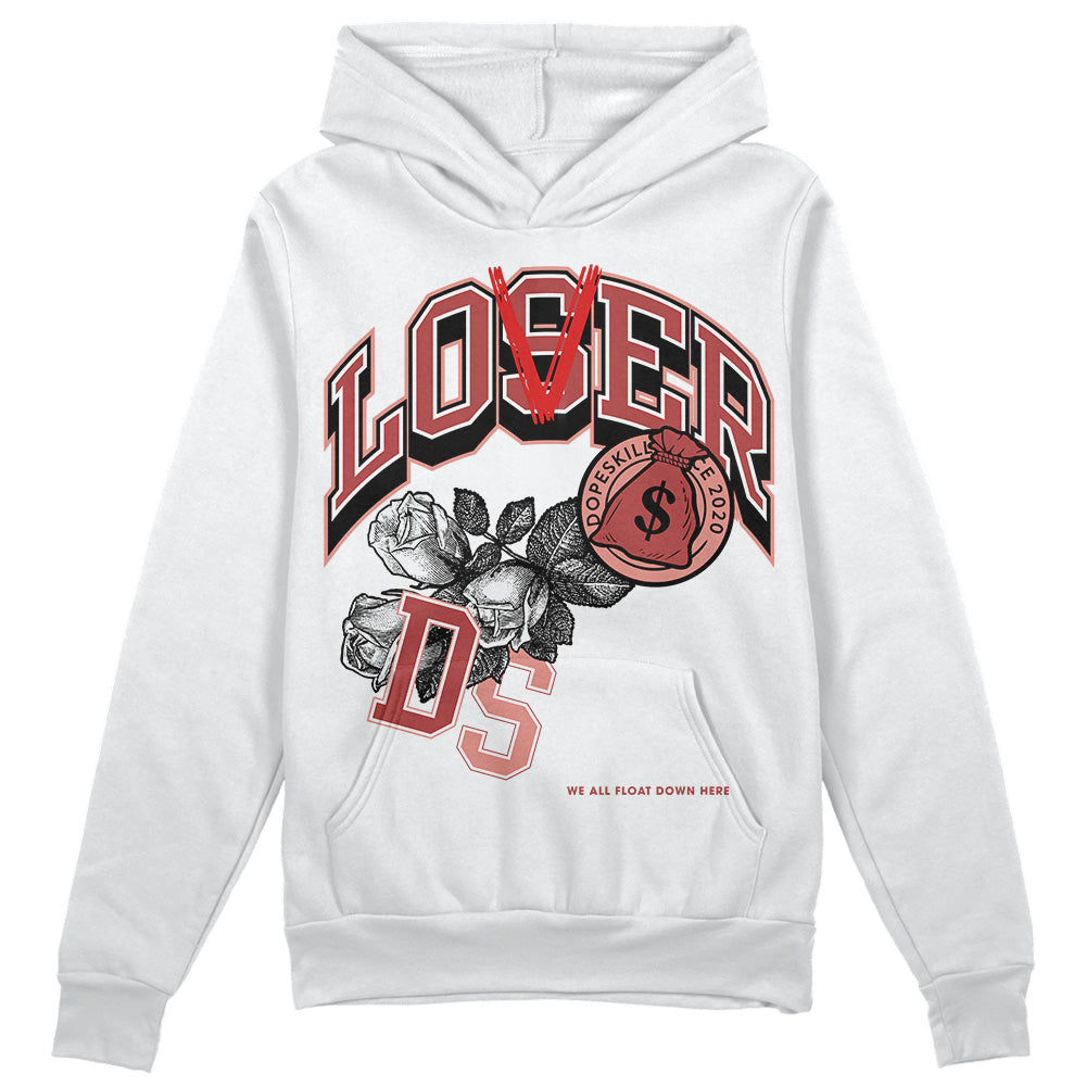 Jordan 13 “Dune Red” DopeSkill Hoodie Sweatshirt Loser Lover Graphic Streetwear - Ưhite