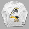 Jordan 4 Retro “Vivid Sulfur” DopeSkill Long Sleeve T-Shirt No.4 Graphic Streetwear - White 