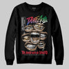 Jordan 11 Retro 285 Atlanta DopeSkill Sweatshirt The Mouth With No Droughts Graphic Streetwear - black