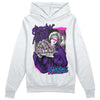 PURPLE Sneakers DopeSkill Hoodie Sweatshirt Stackin Mines Graphic Streetwear - White