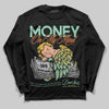 SB Dunk Low Rodeo Tourmaline DopeSkill Long Sleeve T-Shirt MOMM Graphic Streetwear - Black