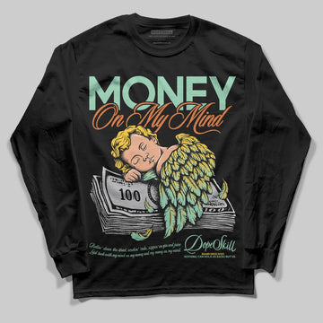 SB Dunk Low Rodeo Tourmaline DopeSkill Long Sleeve T-Shirt MOMM Graphic Streetwear - Black