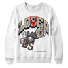 Jordan 1 High OG “Latte” DopeSkill Sweatshirt Loser Lover Graphic Streetwear - White