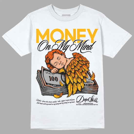 Dunk Low Championship Goldenrod (2021) DopeSkill T-Shirt MOMM Graphic Streetwear - White 