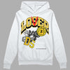 Jordan 4 Retro “Vivid Sulfur” DopeSkill Hoodie Sweatshirt Loser Lover Graphic Streetwear - White 