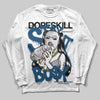 Jordan 12 Retro French Blue (2025) DopeSkill Long Sleeve T-Shirt Stay It Busy Graphic Streetwear