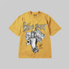 Stack Paper DopeSkill Premium T-shirt Streetwear - mustard