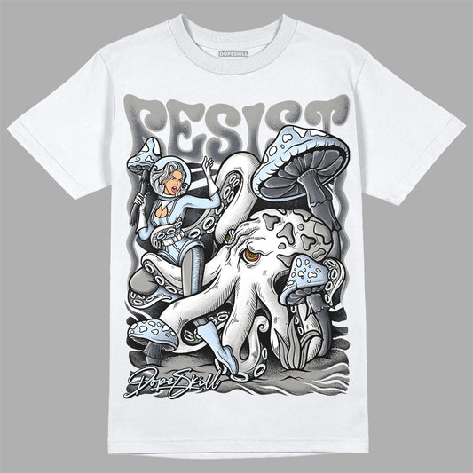 Jordan 6 Retro Cool Grey DopeSkill T-Shirt Resist Graphic Streetwear - White 