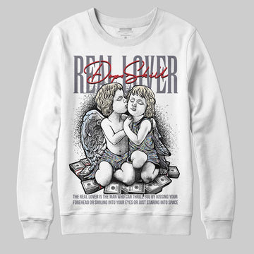 Jordan 11 Low CNY “Year of the Snake” DopeSkill Sweatshirt Real Lover Graphic Streetwear - White