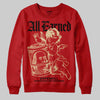 Red Sneakers DopeSkill Sweatshirt All Earned Graphic Streetwear - Red