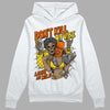 Jordan 4 Thunder DopeSkill Hoodie Sweatshirt Don't Kill My Vibe Graphic Streetwear - White 