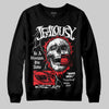 Red Sneakers DopeSkill Sweatshirt Jealousy Graphic Streetwear - Black