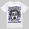 PURPLE Sneakers DopeSkill T-Shirt Root of Evil Graphic Streetwear - White