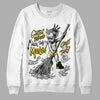 Jordan 4 Tour Yellow Thunder DopeSkill Sweatshirt Gettin Bored With This Money Graphic Streetwear - White