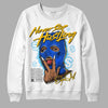 Royal Blue  Sneakers DopeSkill Sweatshirt Never Stop Hustling Graphic Streetwear - White 