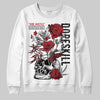 Jordan 1 High OG “Ruby” DopeSkill Sweatshirt Side Hustle Graphic Streetwear - White
