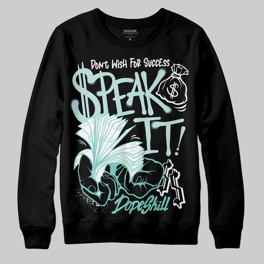 Jordan 11 Low "Igloo" DopeSkill Sweatshirt Speak It Graphic Streetwear - Black