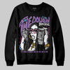 PURPLE Sneakers DopeSkill Sweatshirt The Dough Graphic Streetwear - Black