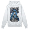 Jordan Spiz’ike Low “White/Obsidian” DopeSkill Hoodie Sweatshirt Life or Die Graphic Streetwear - WHite