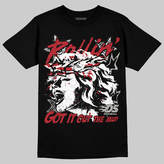 Jordan 8 Retro Bugs Bunny (2025) DopeSkill T-Shirt Got It Out The Mud Graphic Streetwear - Black