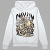 Jordan 5 SE “Sail” DopeSkill Hoodie Sweatshirt Chillin Graphic Streetwear - White