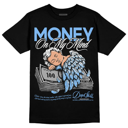 Jordan 9 Powder Blue DopeSkill T-Shirt MOMM Graphic Streetwear - Black