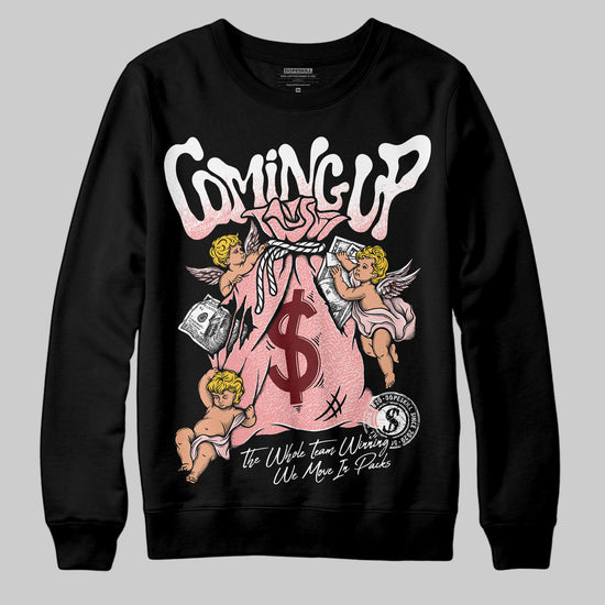 Jordan 3 Retro Valentine's Day Treat Yourself (2025) DopeSkill Sweatshirt Money Bag Coming Up Graphic Streetwear - Black