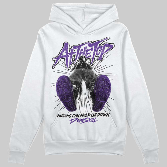 PURPLE Sneakers DopeSkill Hoodie Nothing Can Hold US Down Graphic Streetwear - White