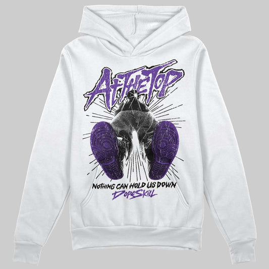 PURPLE Sneakers DopeSkill Hoodie Nothing Can Hold US Down Graphic Streetwear - White