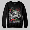 Jordan 11 Retro 285 Atlanta DopeSkill Sweatshirt Drip Season Graphic Streetwear - Black