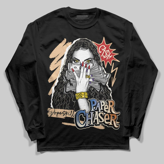 Jordan 17 Retro Low SP Infinite Archives DopeSkill Long Sleeve T-Shirt NPC Graphic Streetwear - Black