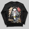Jordan 17 Retro Low SP Infinite Archives DopeSkill Long Sleeve T-Shirt NPC Graphic Streetwear - Black