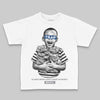 Jordan 9 Retro 'Flint Grey' 2026' DopeSkill Toddler Kids T-shirt Scared Money Don't Make No Money Graphic Streetwear - White