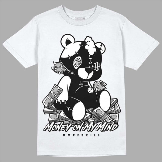 Jordan 1 High OG “Black/White” DopeSkill T-Shirt MOMM Bear Graphic Streetwear - White 