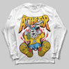Yellow Sneakers DopeSkill Long Sleeve T-Shirt At The Top Graphic Streetwear - White