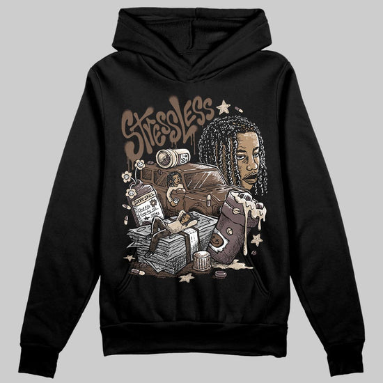 A Ma Maniére x Air Jordan 4 “Dark Mocha” DopeSkill Hoodie Sweatshirt Stressless Graphic Streetwear - black