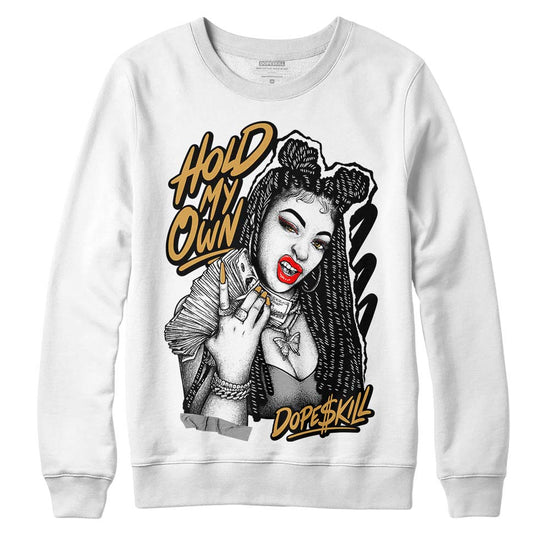 Jordan 11 "Gratitude" DopeSkill Sweatshirt New H.M.O Graphic Streetwear - White 