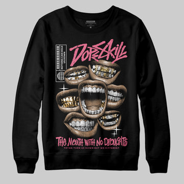 Diesel Pink S - Serendipity Pro-X1 Trainers DopeSkill Sweatshirt The Mouth With No Droughts Graphic Streetwear - Black