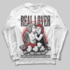 Jordan 4 “Flight Club” DopeSkill Long Sleeve T-Shirt Real Lover Graphic Streetwear - White