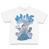 Royal Blue Sneakers DopeSkill Toddler Kids T-shirt Slow Life Graphic Streetwear - White