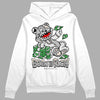 Dunk Low Cool Grey DopeSkill Hoodie Sweatshirt Born To Be Rich Graphic Streetwear - White