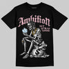 Jordan 4 Retro Valentine's Day (2026) (GS) DopeSkill T-Shirt Ambition Graphic Streetwear - Black