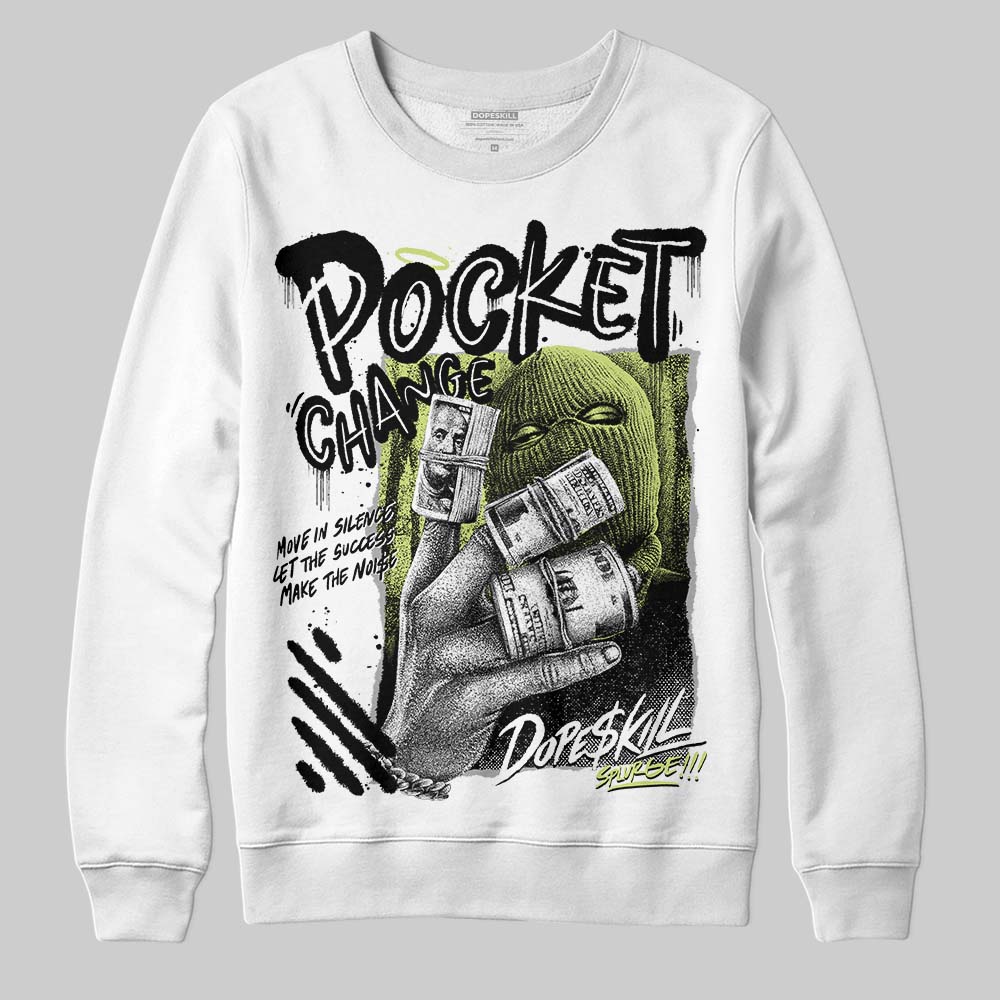 Jordan 11 “Inner Beast” DopeSkill Sweatshirt Pocket Change Graphic Streetwear - White
