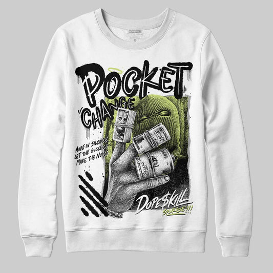 Jordan 11 “Inner Beast” DopeSkill Sweatshirt Pocket Change Graphic Streetwear - White
