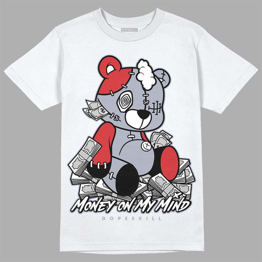 Jordan 4 “Bred Reimagined” DopeSkill T-Shirt MOMM Bear Graphic Streetwear - White 