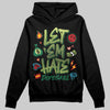 Foamposite Pro 'Pine Green' DopeSkill Hoodie Sweatshirt Let 'em Hate Graphic Streetwear - Black