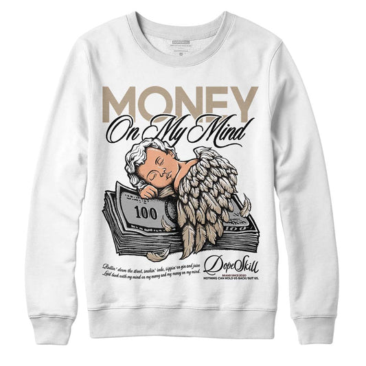 Jordan 1 High OG “Latte” DopeSkill Sweatshirt MOMM Graphic Streetwear - White